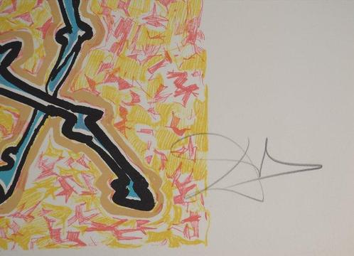 Salvador Dali (1904-1989) - Les Vitraux : La girafe en feu, Antiek en Kunst, Antiek | Overige Antiek