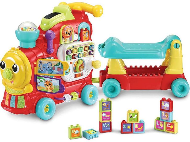 VTech Rijd & Leer Letterlocomotief - Interactief Educatief, Kinderen en Baby's, Speelgoed | Overig, Zo goed als nieuw, Verzenden