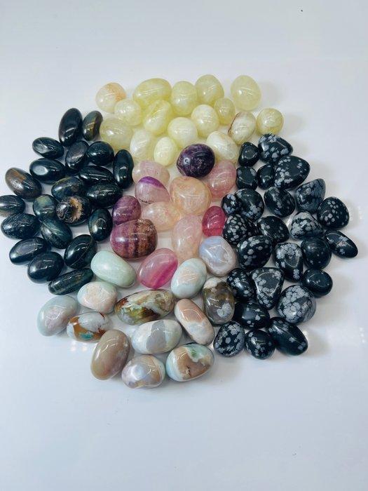 ***NIET VEILING*** Citrien - Sneeuwvlok Obsidiaan - Groene, Verzamelen, Mineralen en Fossielen