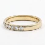 Bague - 14 carats Or jaune Diamant (Naturelle), Handtassen en Accessoires, Ringen, Nieuw
