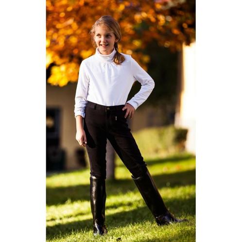 Paardrijbroek economic tieners - zwart, maat 164 - kerbl, Services & Professionnels, Animaux | Chevaux | Soins, Garde & Dressage