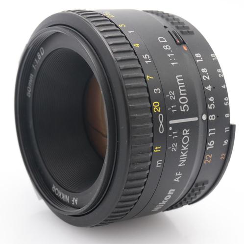 Nikon AF 50mm F/1.8 D | Tweedehands, Audio, Tv en Foto, Foto | Lenzen en Objectieven, Zo goed als nieuw, Verzenden