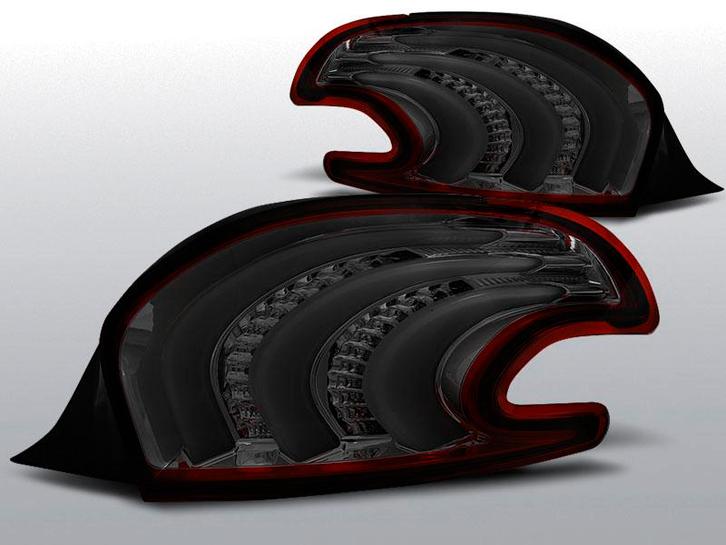 Achterlichten Peugeot 208 2012-2015 | LED | rood / smoke, Auto-onderdelen, Verlichting, Nieuw, Peugeot, Verzenden