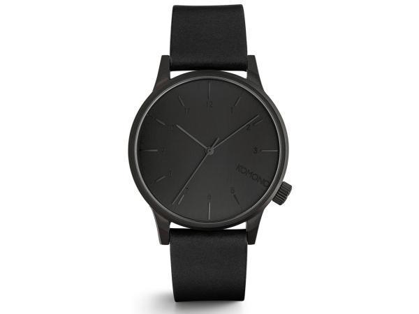 Veiling - Komono Winston Regal heren horloge zwart 41mm, Handtassen en Accessoires, Horloges | Heren