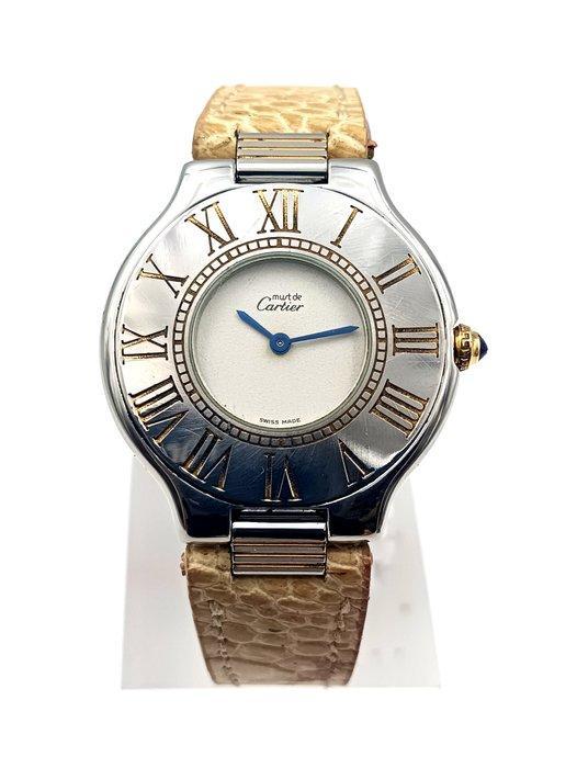 Cartier - Must de Cartier 21 - Zonder Minimumprijs - 9011 -, Handtassen en Accessoires, Horloges | Heren