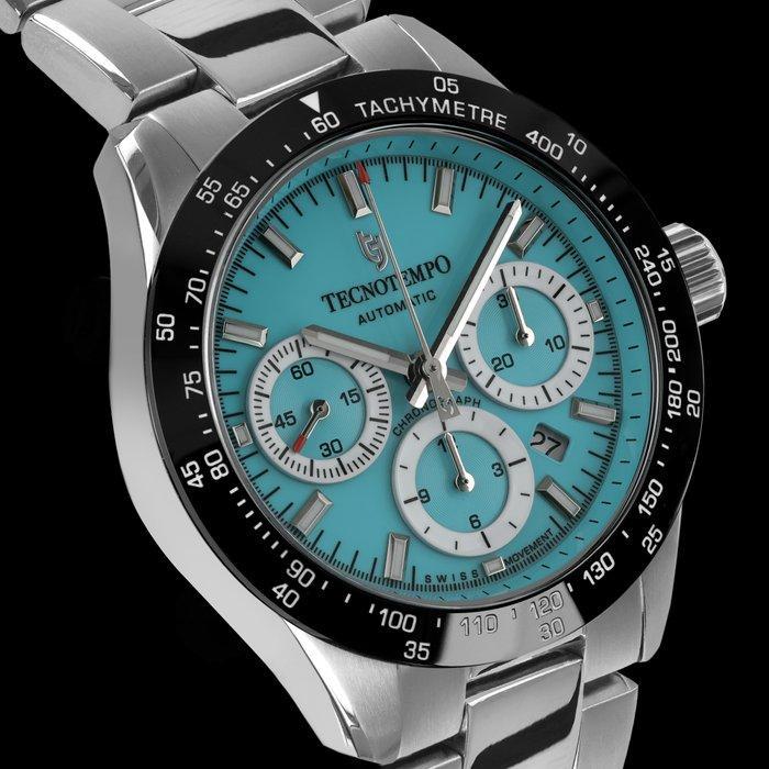 Tecnotempo - Chrono Round - Designed and Assembled in, Handtassen en Accessoires, Horloges | Heren