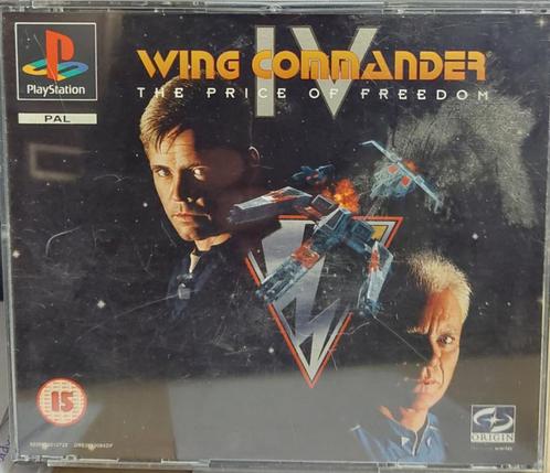 Wing Commander IV the price of freedom (PS1 tweedehands, Consoles de jeu & Jeux vidéo, Jeux | Sony PlayStation 1, Enlèvement ou Envoi