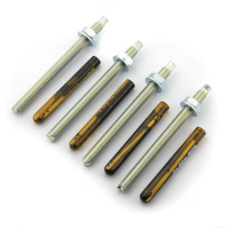 Chemische verankering set 4x MS-CHEM-M10, Huis en Inrichting, Brandblussers en Brandkasten, Brandkast, Nieuw, Verzenden