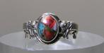Turquoise Ring - Hoogte: 23 mm - Breedte: 20 mm- 3.06 g -