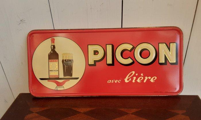 Picon Biere - Reclamebord - Metaal, Antiek en Kunst, Antiek | Wandborden en Tegels