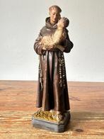 sculptuur, Heilige Antonius van Padua - 52 cm - Gips - 1920, Antiek en Kunst