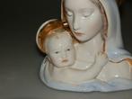 Ghigo - Beeld, Madonna con Gesù bambino - 17 cm - Keramiek, Antiek en Kunst, Antiek | Glaswerk en Kristal