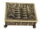 Sieradendoos - Verguld brons - Chinese pagode