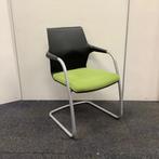 Complete set 4x Sedus vergaderstoelen, sledestoelen, groene