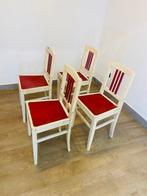 Stoel - Hout - Zet vier stoelen
