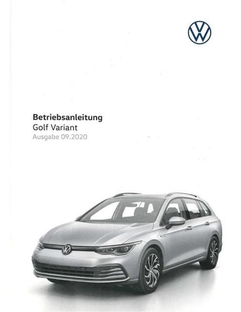 2020 VOLKSWAGEN GOLF VARIANT INSTRUCTIEBOEKJE DUITS, Auto diversen, Handleidingen en Instructieboekjes