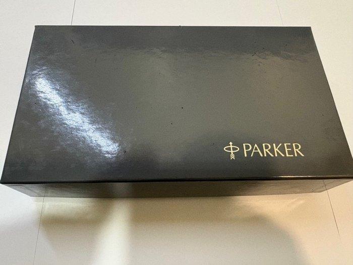 Parker - Parker Duofold Centennial blu marmorizzata - Vulpen, Verzamelen, Pennenverzamelingen