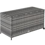 tectake Opbergbox Kuusamo met aluminium frame en wielen 297l, Verzenden, Nieuw