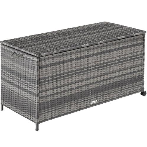 tectake Opbergbox Kuusamo met aluminium frame en wielen 297l, Tuin en Terras, Overige Tuin en Terras, Verzenden