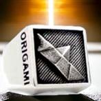 Origami - Zilveren ring - 925 zilver - Italiaans handgemaakt, Nieuw