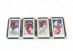 (After) Alphonse Mucha - Miroir mural (4) - Bois, Verre - «, Antiek en Kunst