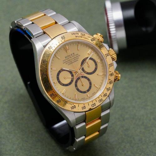 Rolex - Daytone Cosmograph Zenith Two Tone - 16523 - Heren -, Handtassen en Accessoires, Horloges | Heren