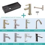FonteinPack Small Natuursteen Links 38x14x8 cm RVS (Keuze, Doe-het-zelf en Bouw, Ophalen of Verzenden, Nieuw, Overige typen