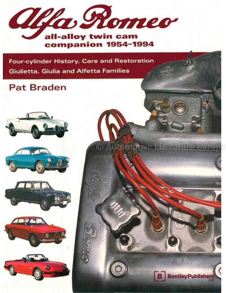ALFA ROMEO, ALL-ALLOY TWIN CAM COMPANION 1954 - 1994, Livres, Autos | Livres, Enlèvement ou Envoi