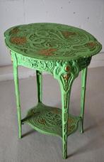 Table dappoint - Fonte - Table florale en fer
