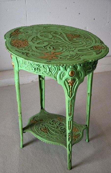 Table dappoint - Fonte - Table florale en fer, Antiek en Kunst, Curiosa en Brocante