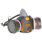 Halfmasker vulcano, set incl. 2 filters a1p2 , blister -, Nieuw