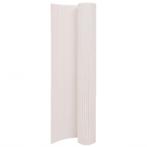 Tuinafscheiding PVC Wit 110x500cm | Tweede Kansje | OP = OP, Tuin en Terras, Kunststof, 1 tot 2 meter, Verzenden, Nieuw
