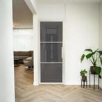Stalen Binnendeur - Wit - 3 Vlaks - Rook glas, Minder dan 80 cm, Binnendeur, Nieuw, Metaal