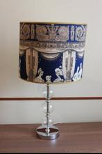 Bureaulamp - Fornasetti Teatro blauwe stof - Fornasetti, Antiek en Kunst