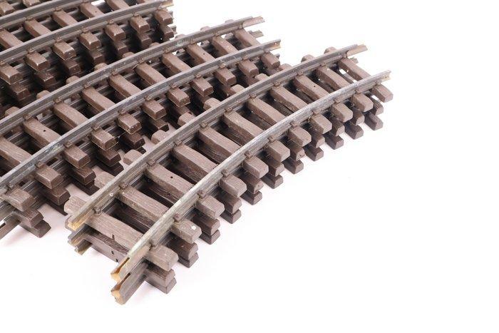 LGB G - 1100 - Modeltreinsporen (14) - 14 bochten R1, Hobby en Vrije tijd, Modeltreinen | Overige schalen