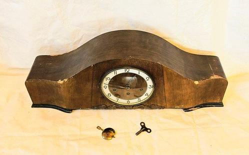 Horloge de bureau - ROLLS WESTMINSTER - Bois, Laiton -, Antiek en Kunst, Antiek | Klokken