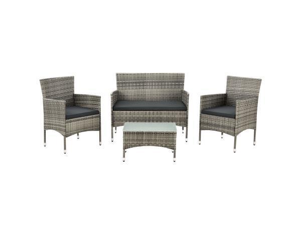 Veiling - Loungeset Fort Myers, Tuin en Terras, Tuinsets en Loungesets, Nieuw
