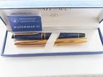 Waterman - Penna Stilografica Waterman Blue & Plaque Or, Collections