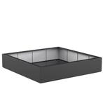 Polyester plantenbak 200x200x40cm - Met bodem, Tuin en Terras, Kunststof, 100 cm of meer, Vierkant, Nieuw