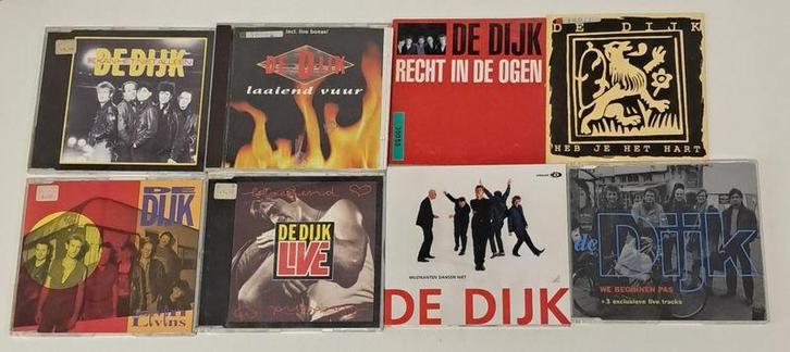 Bundel van 8 De Dijk CD Singles, CD & DVD, CD | Pop, Envoi