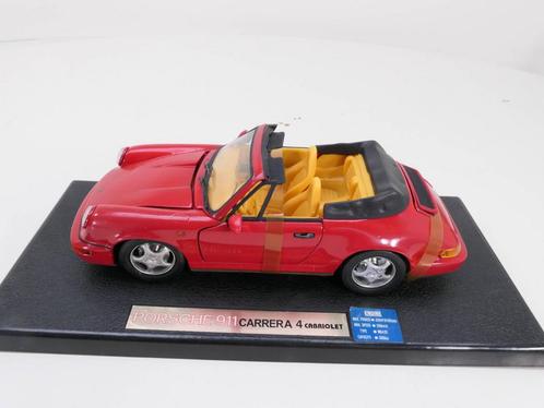 Schaal 1:18 Anson 30309-W Porsche 911 Carrera 4 cabriolet..., Hobby & Loisirs créatifs, Voitures miniatures | 1:18, Enlèvement ou Envoi