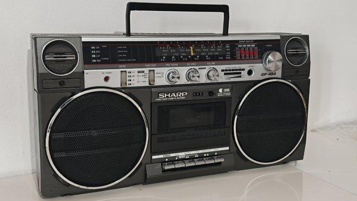 Sharp - GF 454 Draagbare cassettespeler, Audio, Tv en Foto, Radio's
