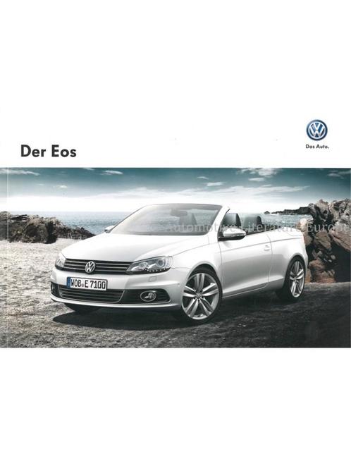 2012 VOLKSWAGEN EOS BROCHURE DUITS, Boeken, Auto's | Folders en Tijdschriften, Ophalen of Verzenden