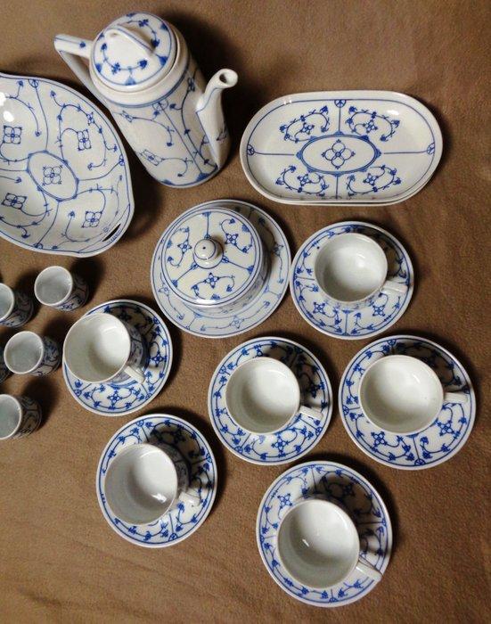 Jäger Eisenberg - Ontbijtservies - Porselein - Zespersoons,, Antiek en Kunst, Kunst | Designobjecten