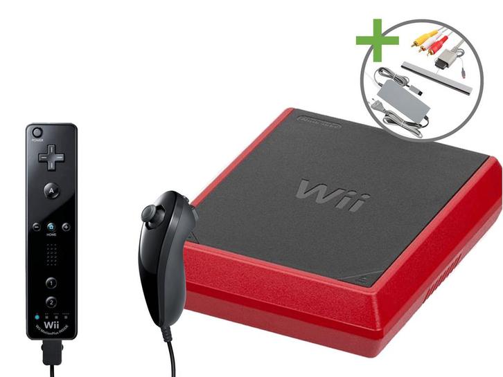 Nintendo Wii Mini Starter Pack - Motion Plus Black Edition, Games en Spelcomputers, Spelcomputers | Nintendo Wii, Verzenden