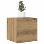vidaXL Tv-wandmeubel 30,5x30x30 cm artisanaal eikenkleurig, Huis en Inrichting, Kasten |Televisiemeubels, Verzenden, Nieuw