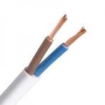 Vtlb 2x0,75 blanc 100m cable dinstallation - h03vv-f cable, Bricolage & Construction