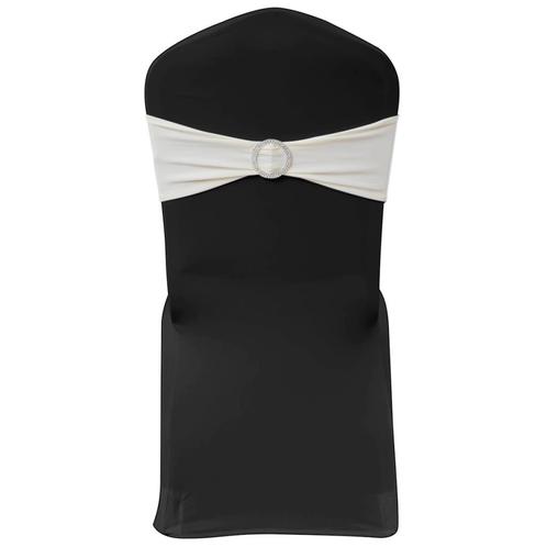 vidaXL Decoratief stoellint met een diamant 25 stuks (creme), Tuin en Terras, Tuinmeubel-accessoires, Nieuw, Verzenden