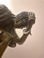 D.H. Chiparus - sculptuur, Art Deco Dancer with Serpent –