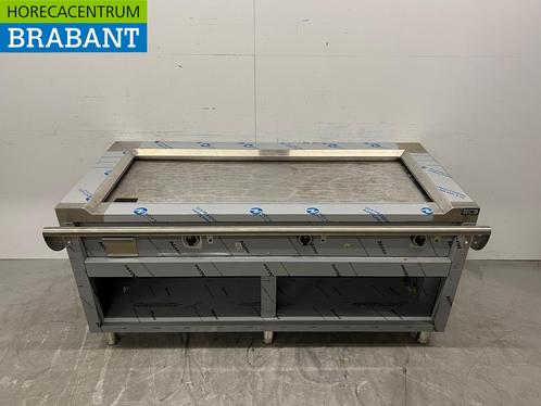 Gril Teppanyaki en acier inoxydable Gril Premium-line 144 cm, Zakelijke goederen, Horeca | Overige, Verzenden